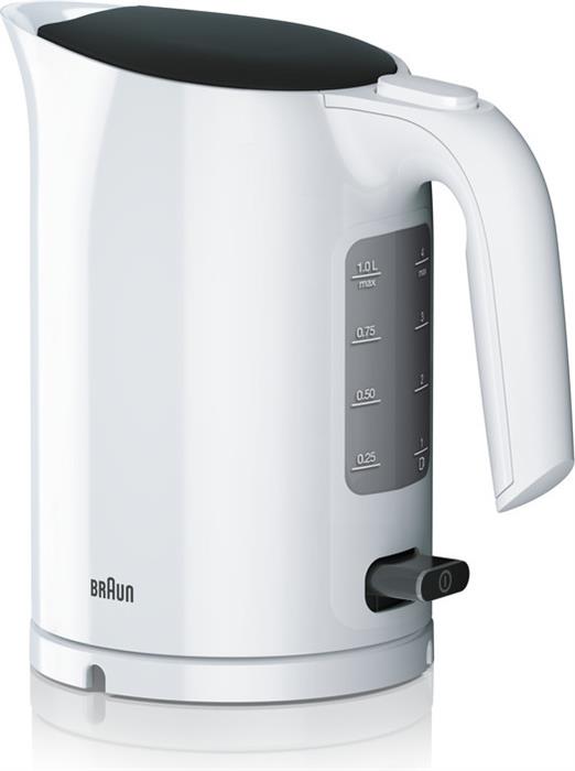 Электрочайник Braun WK3000WH 1 л Белый - фото 1