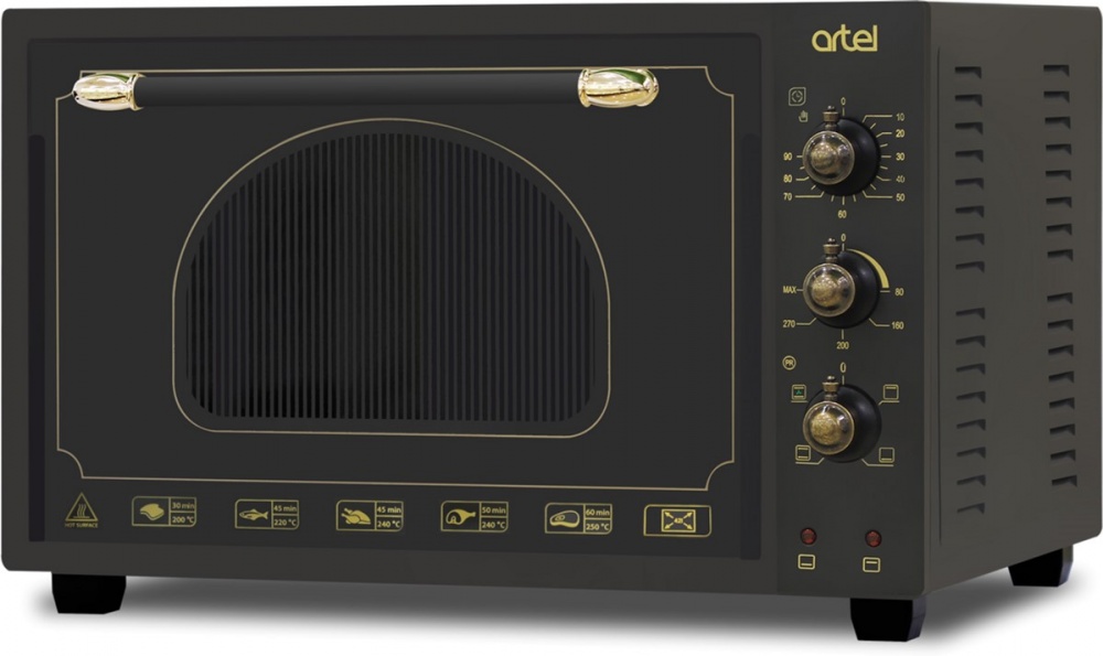 

Мини-печь Artel MD 3618 L RETRO черная