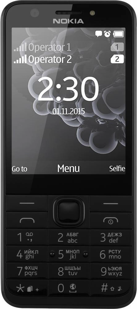 

Мобильный телефон NOKIA 230 DS RM-1172 черный