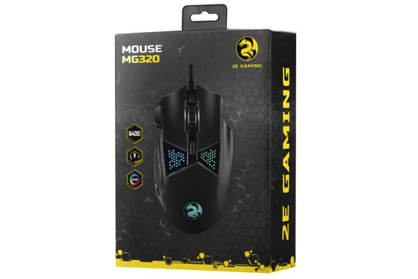 Мышь Игровая 2E Gaming Mouse MG320 Black - фото 4