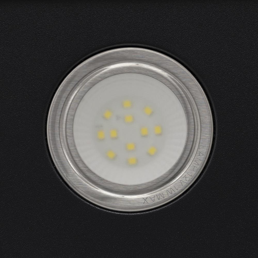 Вытяжка наклонная Krona IRMA A 600 black PB - фото 3