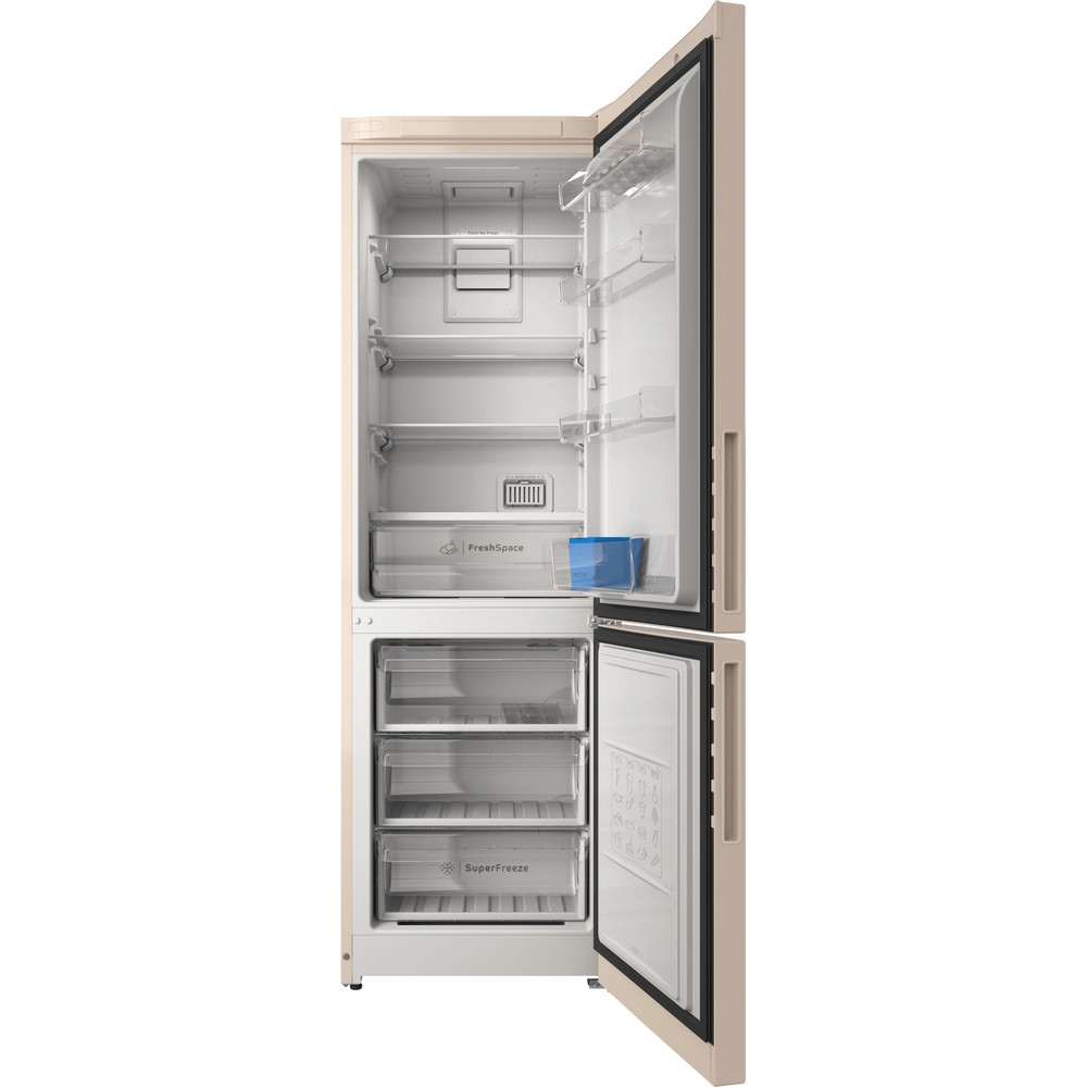 Холодильник-морозильник Indesit ITR 5180 E бежевый - фото 3