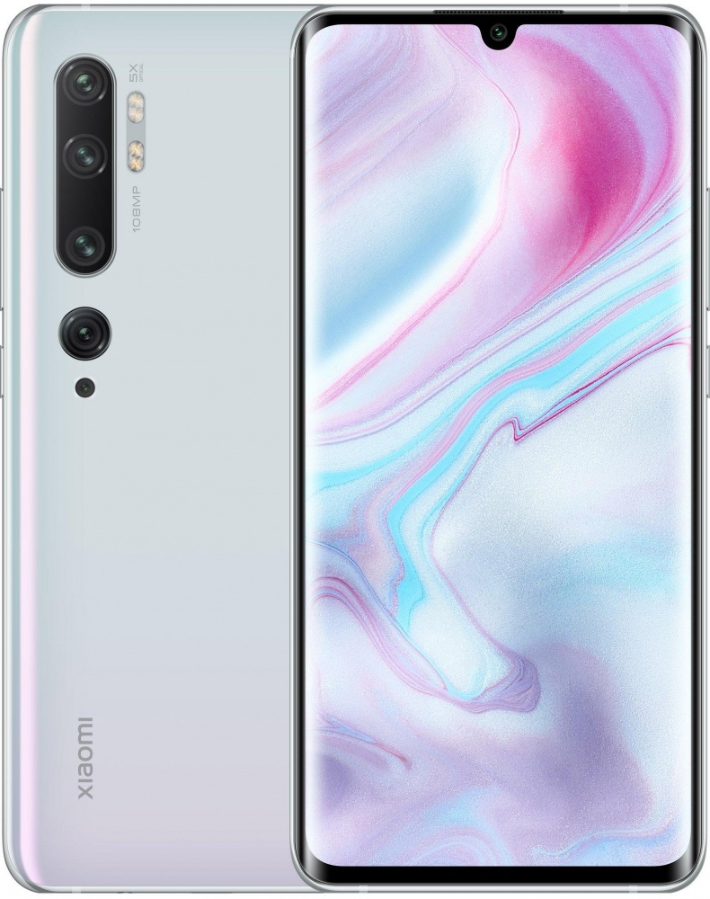 

Смартфон Xiaomi Mi Note 10 Pro 8/256Gb Glacier White