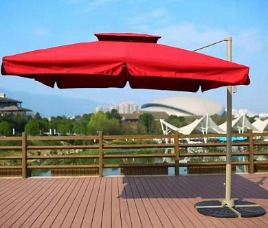 Зонт для кафе Афина AFM-250SB-Bordo