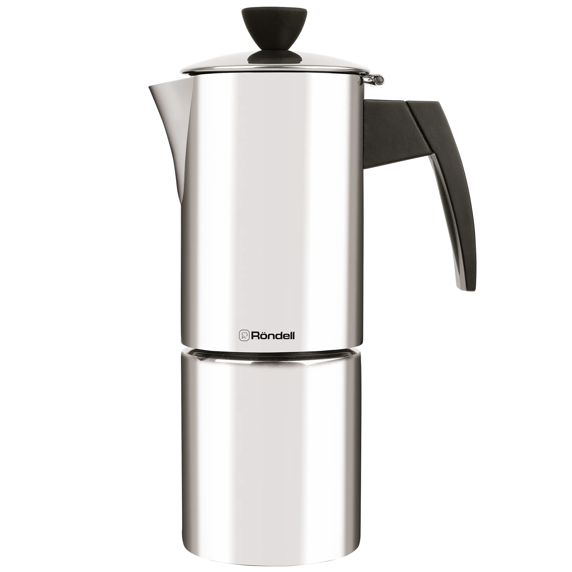 Кофеварка гейзерная Rondell Loft Professional RDS-1512 серебристая
