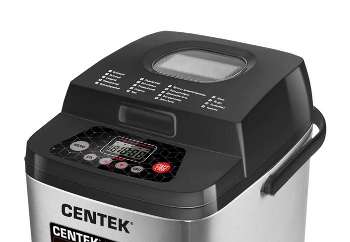 Хлебопечь Centek CT-1410 черная - фото 2