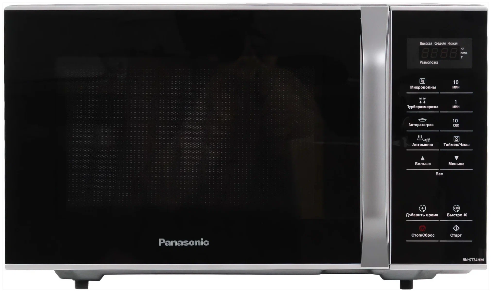 

Микроволновая печь Panasonic NN-ST34HMZPE черная
