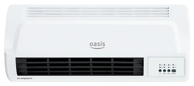 Тепловентилятор настенный Oasis NTB-20 Белый