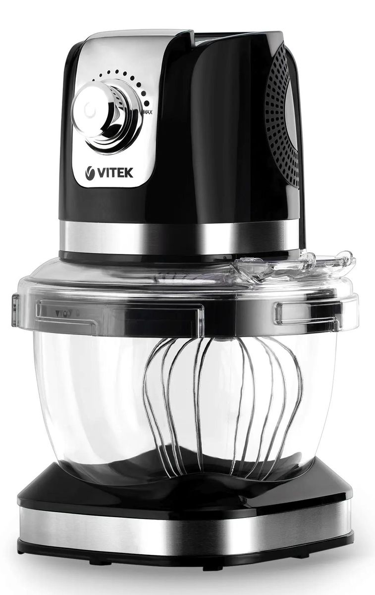 Кухонная машина Vitek VT-1434 черный/стальной