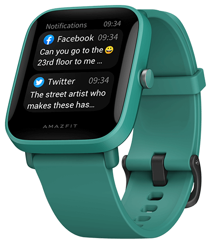 Смарт часы, Amazfit, Bip U A2017 Зеленый - фото 4