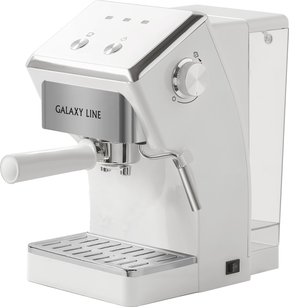 

Кофеварка Galaxy LINE GL0756 белая