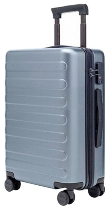 Чемодан Xiaomi 90 Points Seven Bar Suitcase 20, серый - фото 3
