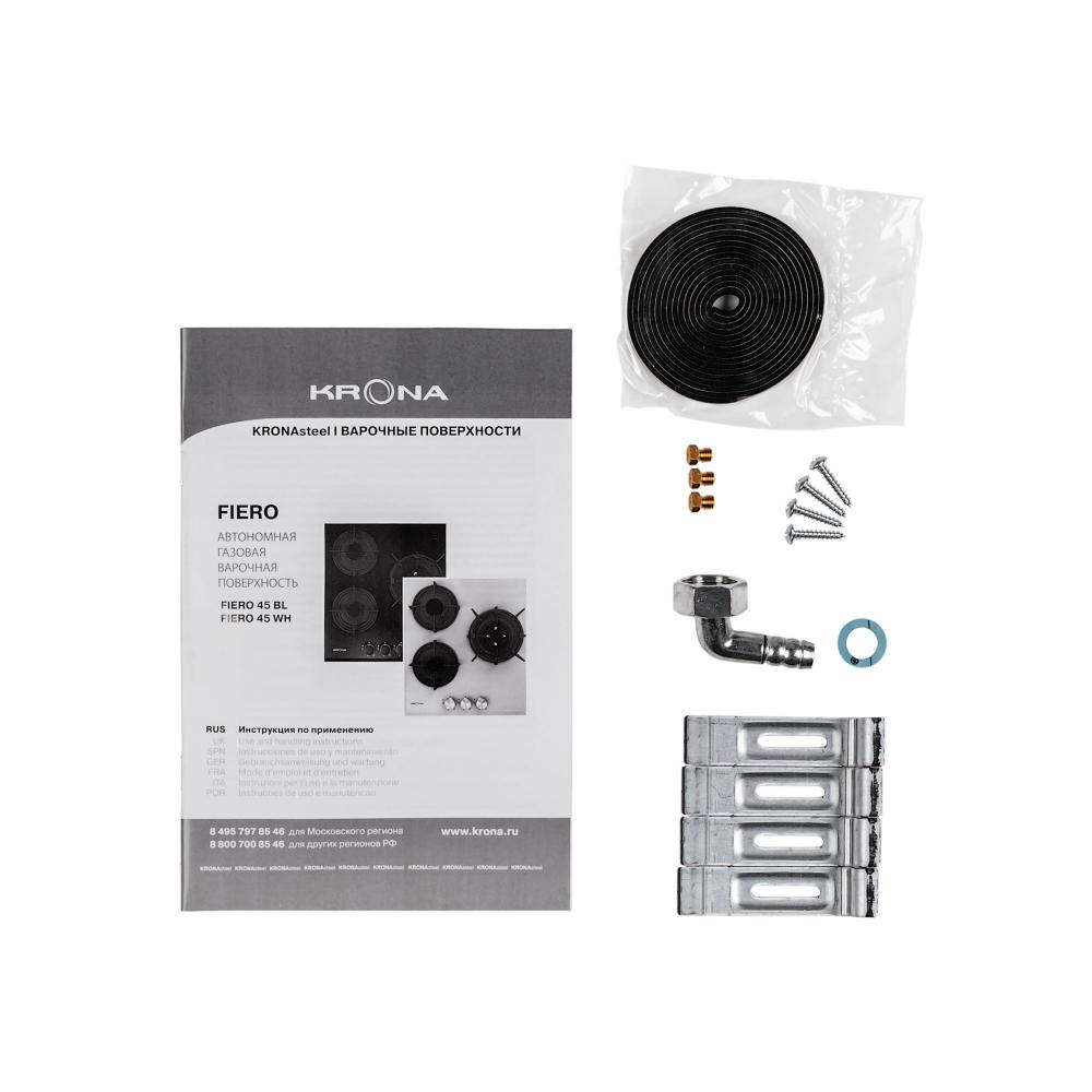 Газовая варочная поверхность Krona FIERO 45 BL - фото 10