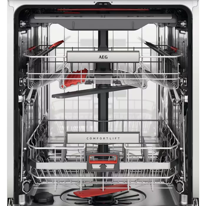 Встраиваемая посудомоечная машина AEG FSK94858P белая - фото 4