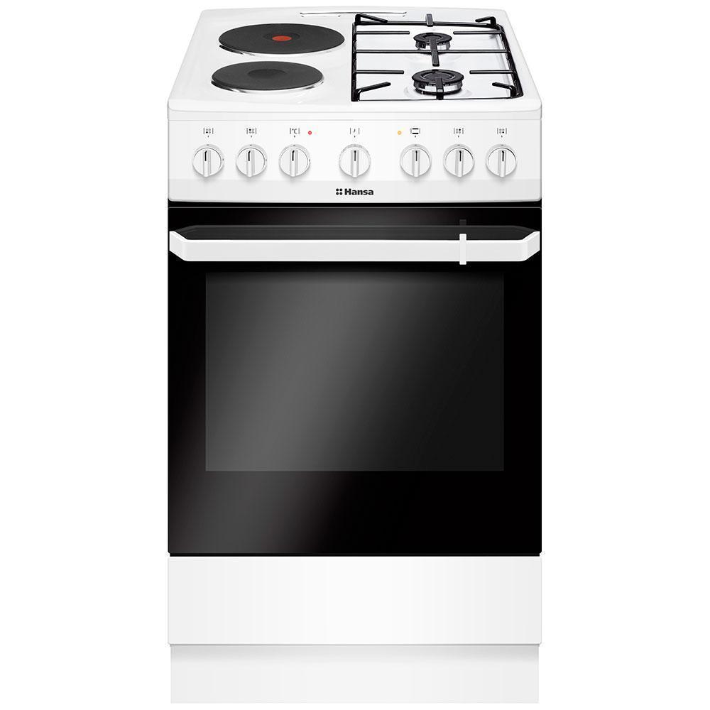 

Комбинированная плита Hansa FCMW-59119 белая