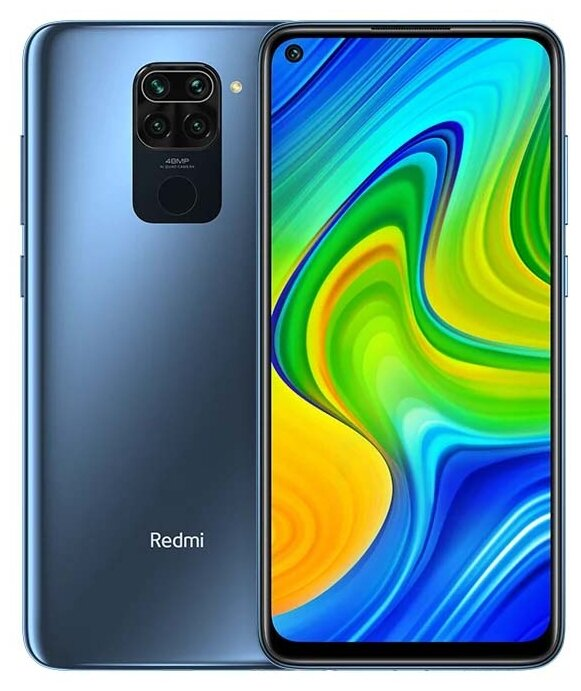 

Смартфон Xiaomi Redmi Note 9 4/128Gb Midnight Grey