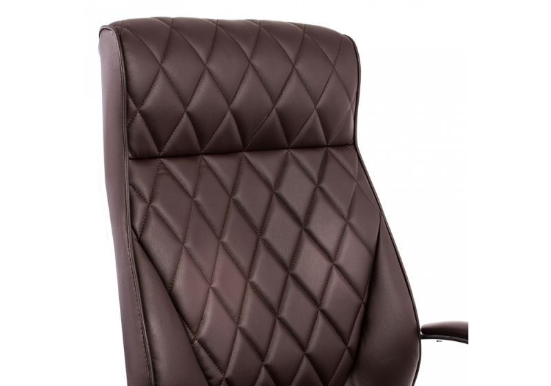 Компьютерное кресло Woodville Monte темно-коричневое - фото 6