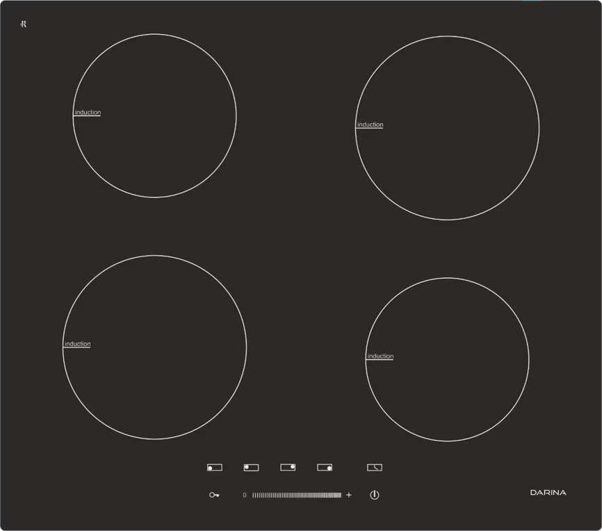 

Варочная панель индукционная DARINA 5P EI313 B черная