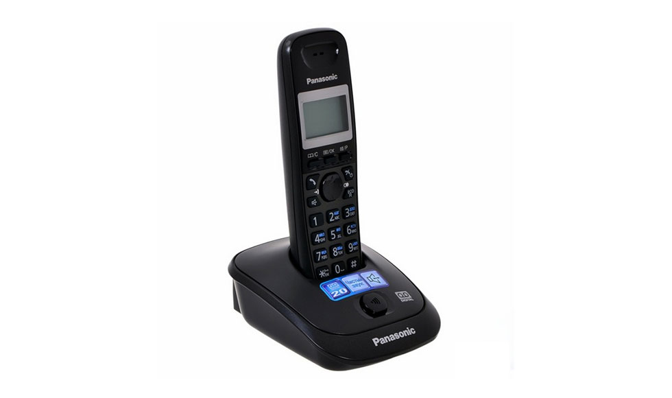 Телефон Panasonic KX-TG 2521 RUT, черный - фото 2