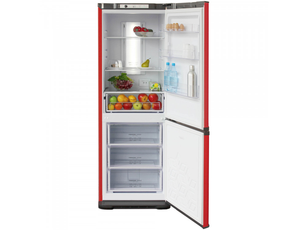 Холодильник Бирюса H320NF красный - фото 2