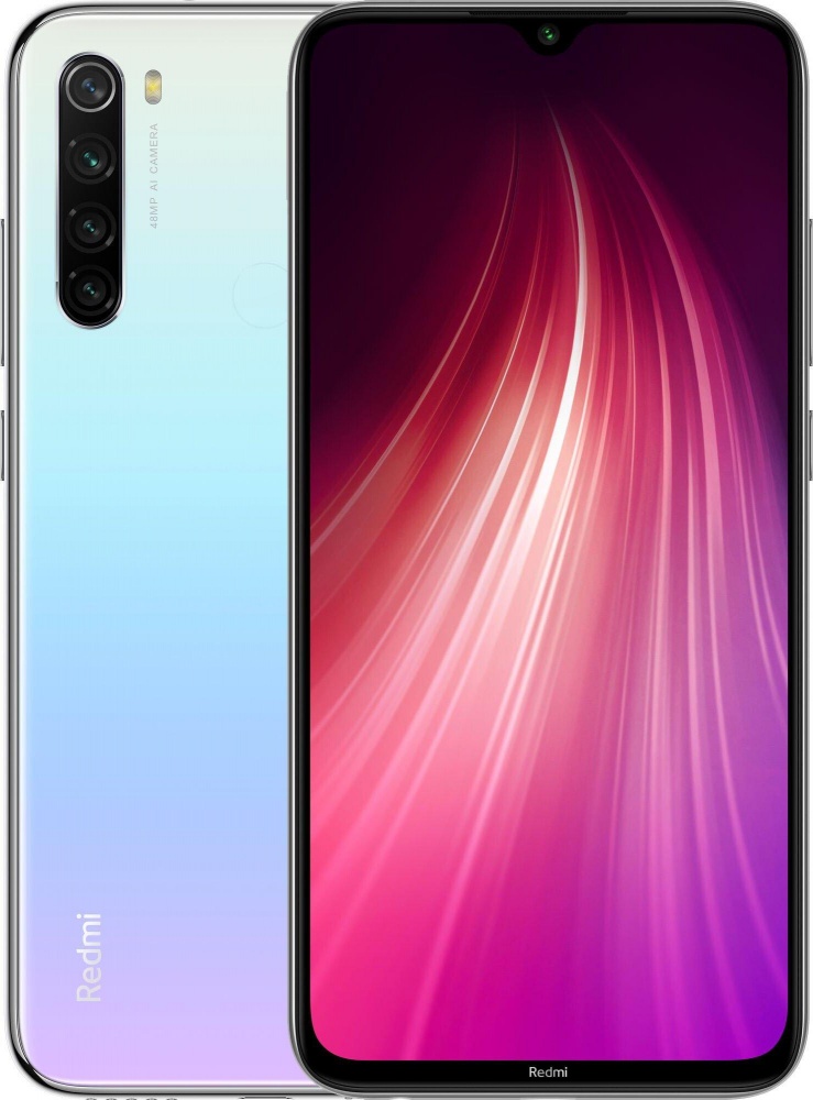 

Смартфон Xiaomi Redmi Note 8 3/32Gb Moonlight White