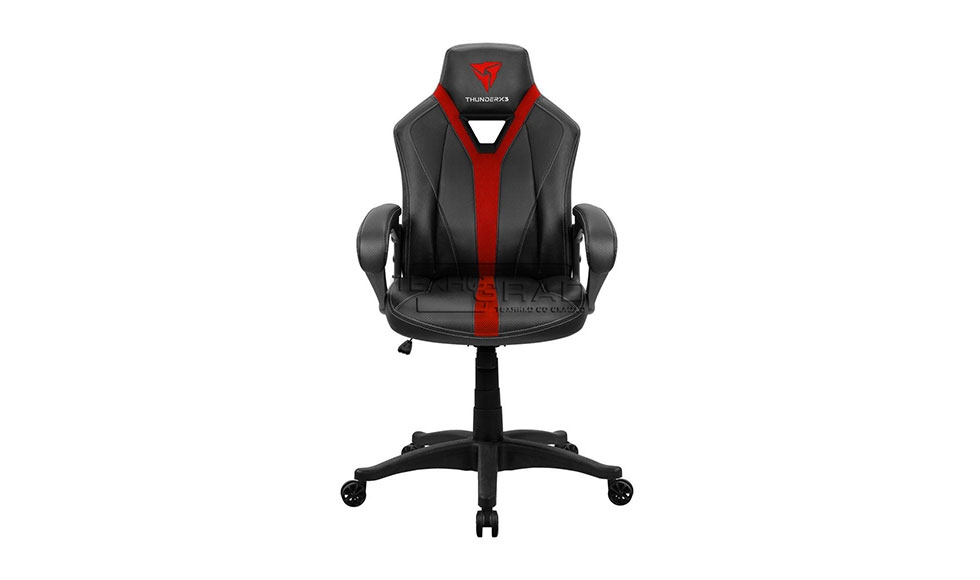 

Игровое компьютерное кресло, ThunderX3, YC1 BR, Искусственная кожа PU AIR, Чёрно-Красный