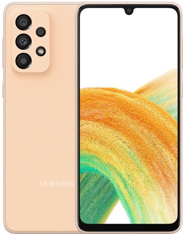 Смартфон Samsung Galaxy А33 6/128Gb Orange - фото 1