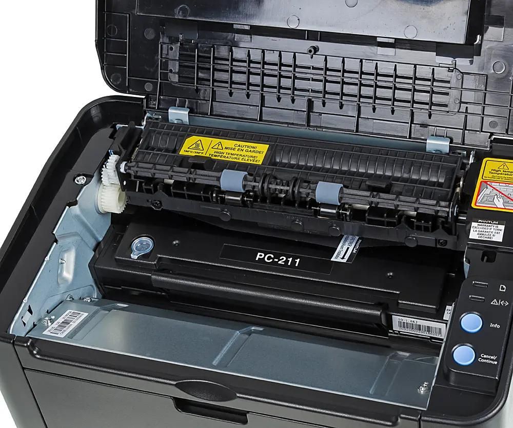 Принтер лазерный Pantum P2207 черный - фото 13