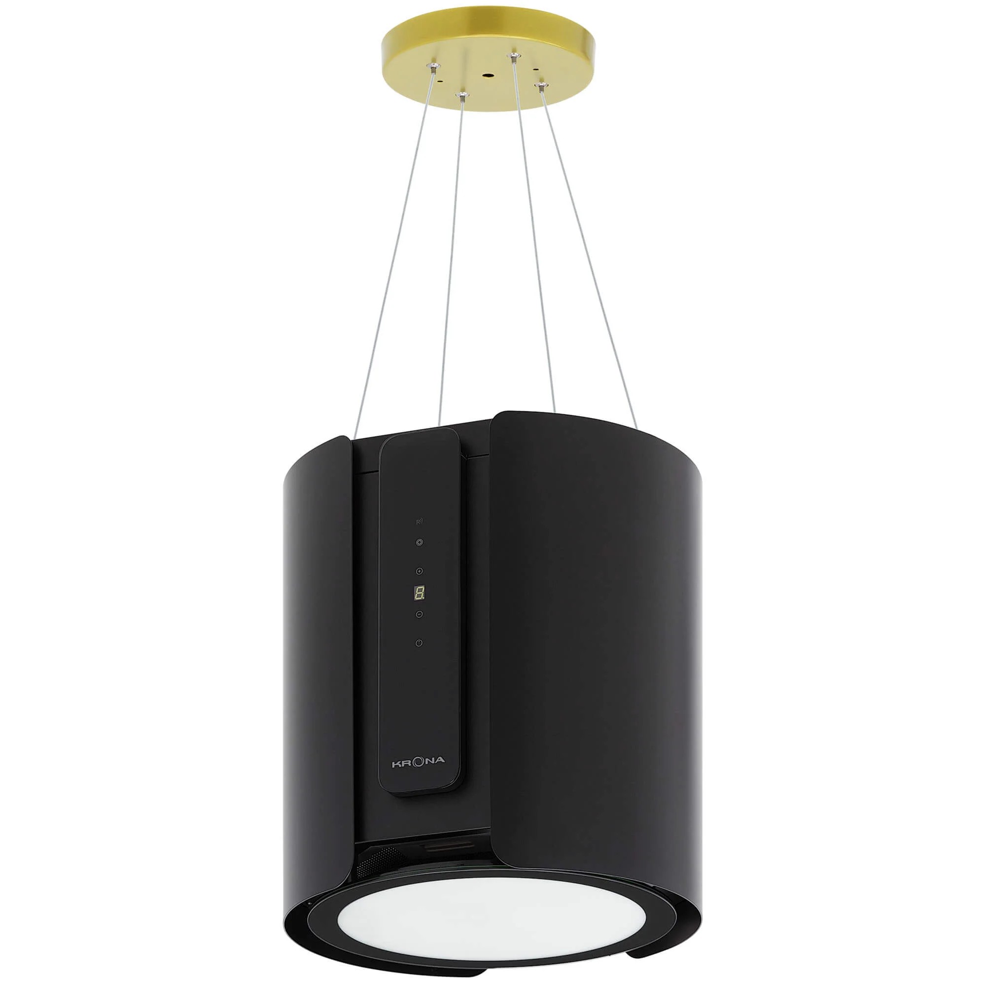 Вытяжка островная KRONA VANDA ISOLA 350 BLACK S / KRHD202