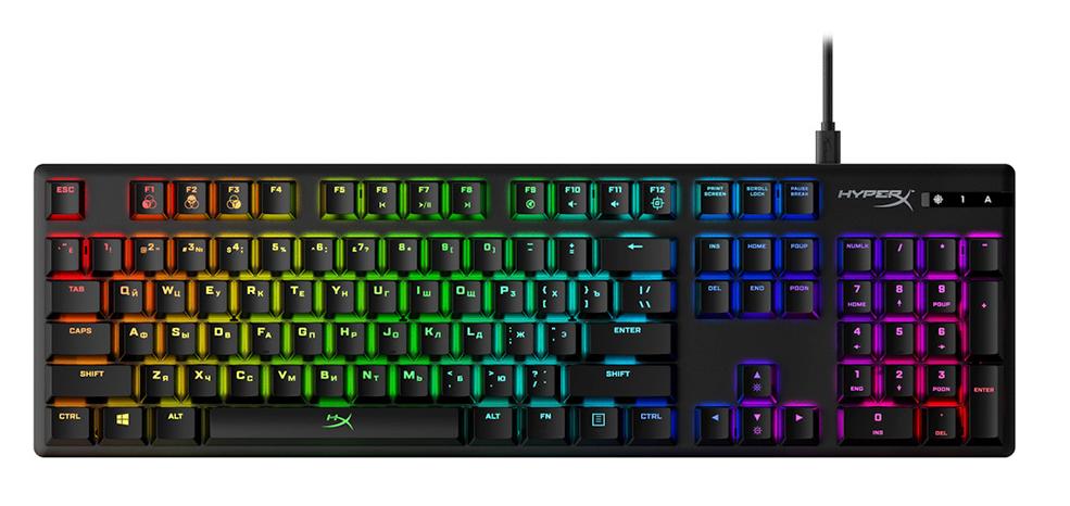 

Клавиатура HyperX Alloy Origins Mechanical Gaming Keyboard Russian layout HX-KB6RDX-RU