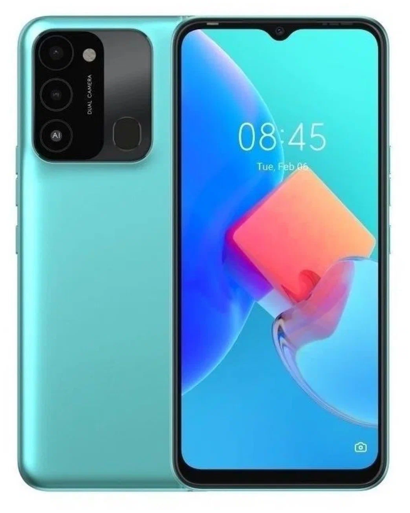 

Смартфон TECNO Spark 8C (4+64) Turquoise Cyan