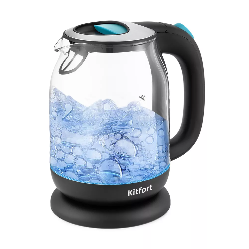 Чайник Kitfort КТ-654-1 голубой - фото 3