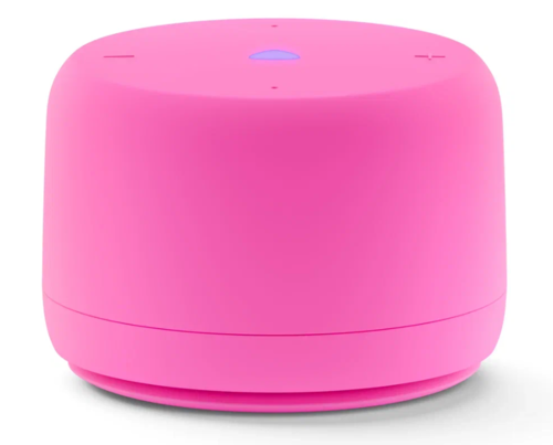 Умная колонка Yandex Яндекс.Станция Лайт Второго поколения БЕЗ ЧАСОВ Розовый YNDX-00028