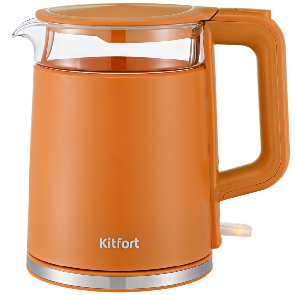 Чайник Kitfort КТ-6124-4, оранжевый