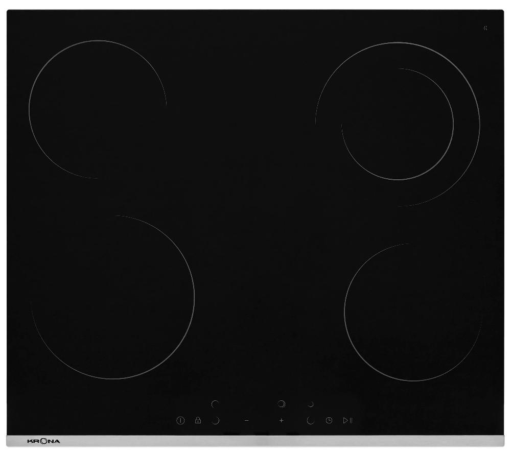 Электрическая варочная поверхность Krona CELLO 60 BL/S Электрическая варочная поверхность Krona CELLO 60 BL/S