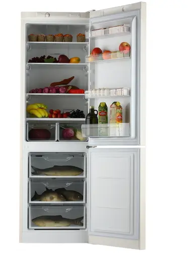 Холодильник Indesit DF 4180 E бежевый - фото 2