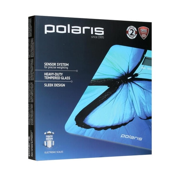 Весы напольные Polaris PWS 1878DG butterfly - фото 3