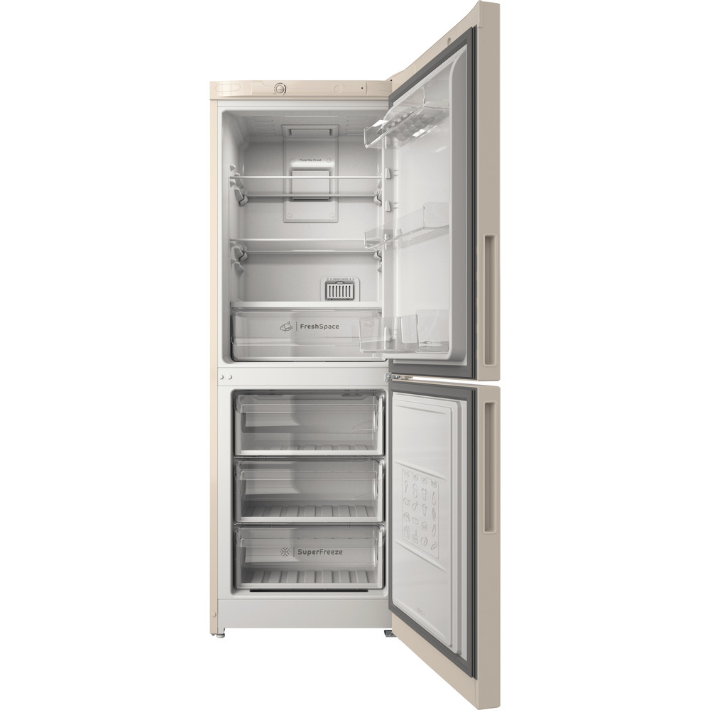 Холодильник-морозильник Indesit ITR 4160 E бежевый - фото 3