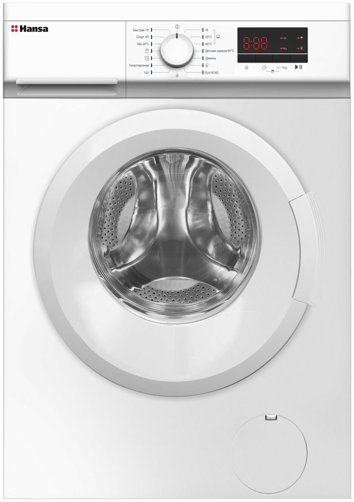 Стиральная машина Hansa WHE7120WL + Утюг Braun SI3030PU - фото 6