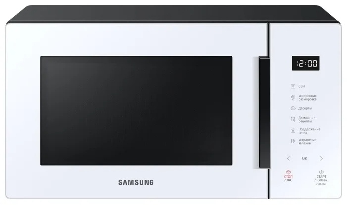 Микроволновая печь Samsung MS23T5018AW/BW белая - фото 1