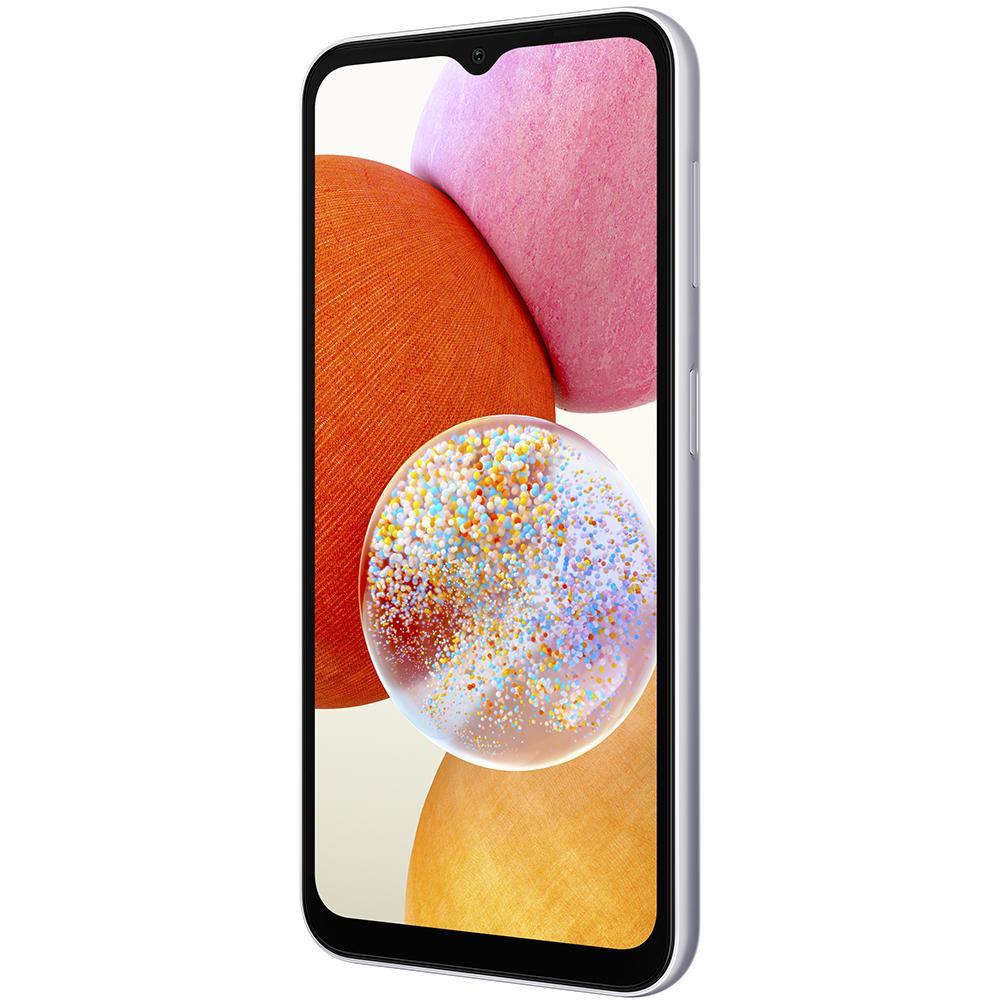 Смартфон Samsung Galaxy A14 4/64GB серебристый - фото 4