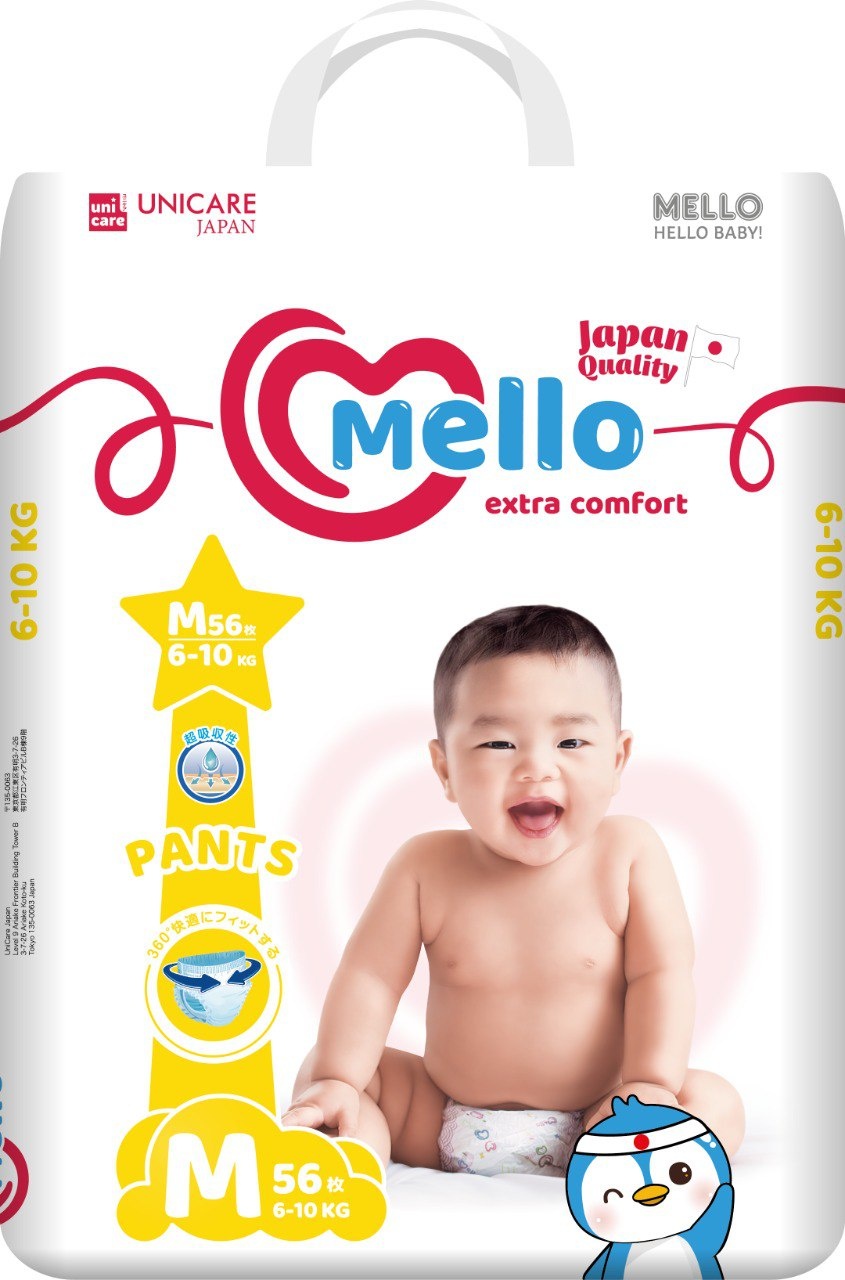 Подгузники-трусики Mello M (56 шт)