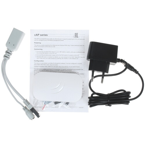 Беспроводной маршрутизатор MikroTik RBcAPL-2nD cAP lite - фото 4