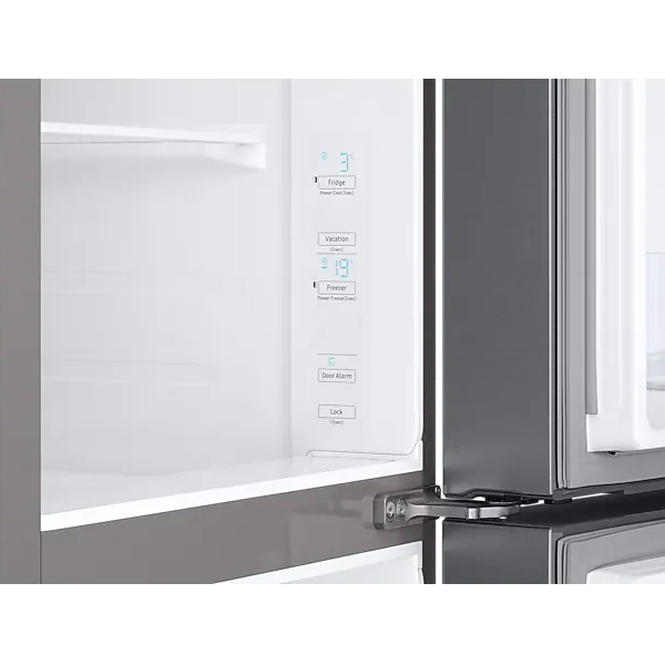 Холодильник Samsung RS63R5571SL/WT серебристый - фото 9