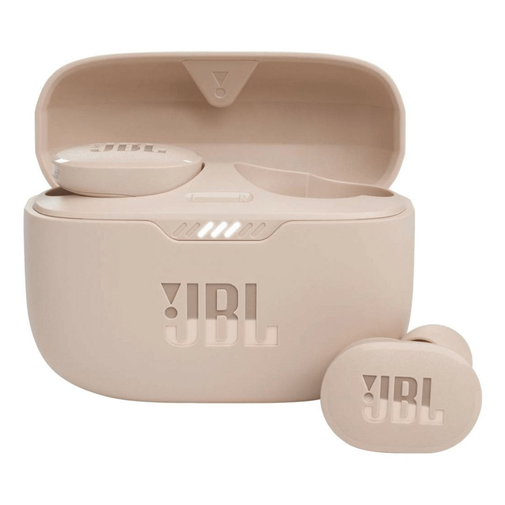

Беспроводные наушники JBL Tune 130NC T130NCTWSSAN бежевые