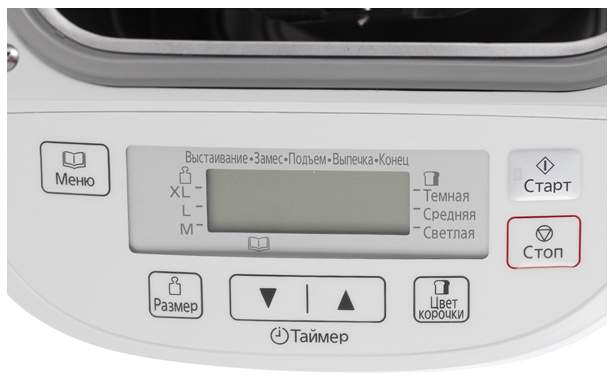 Хлебопечь Panasonic SD-2501 WTS белая - фото 4