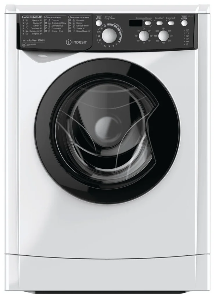 

Стиральная машина Indesit EWSD 51031 BK CIS белая