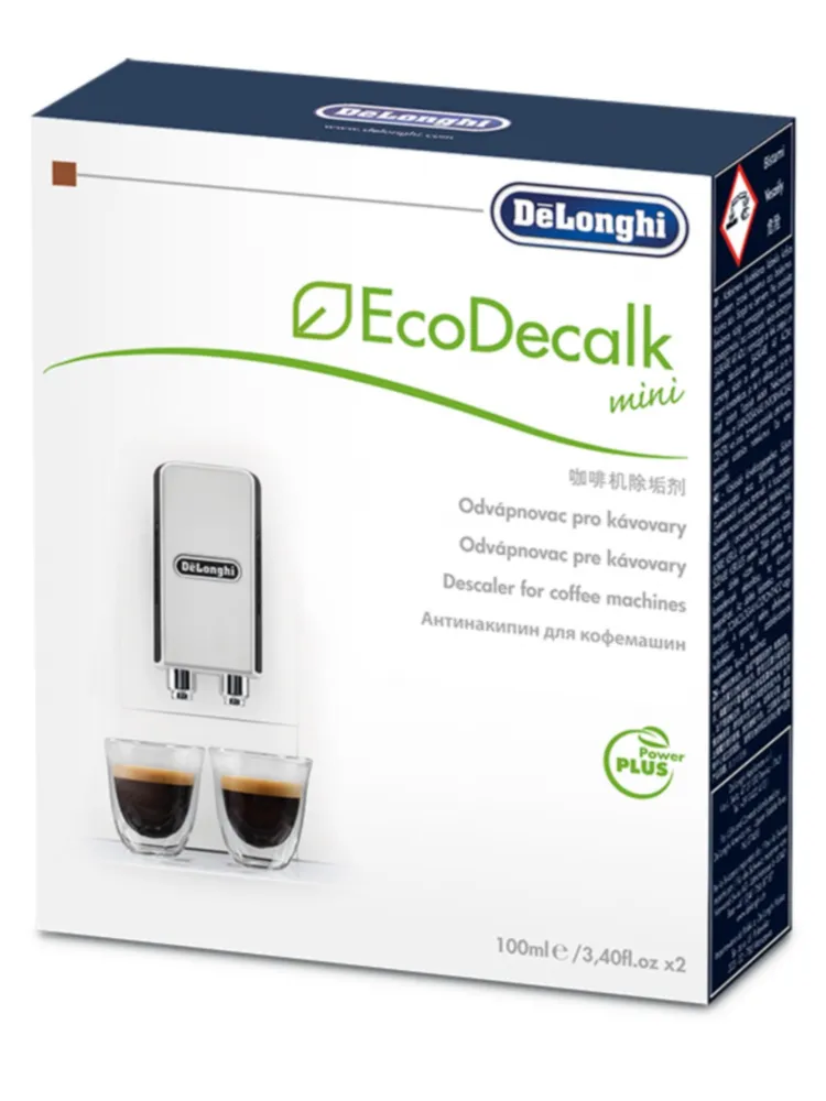 Средство от накипи DeLonghi DLSC200 2X100ML-ECODECALK - фото 6