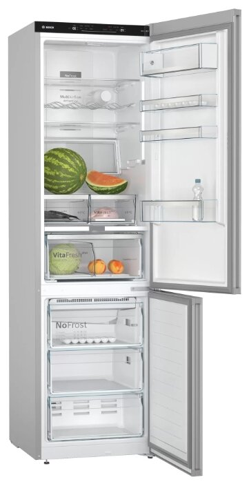 Холодильник Bosch KGN39LB32R черный - фото 2