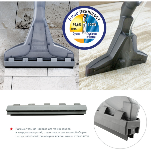 Пылесос моющий Thomas AQUATIC PANDA - фото 4